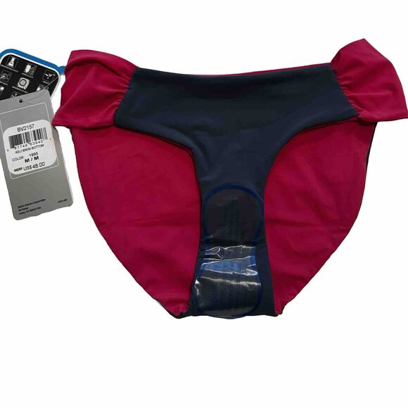 Asics Keli Reversible Bikini Bottom Blue/Pink NWT Sz M $48 MSRP - Picture 3 of 6
